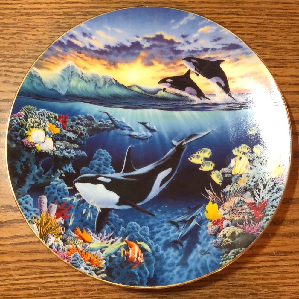 Orca Ballet collector plate
